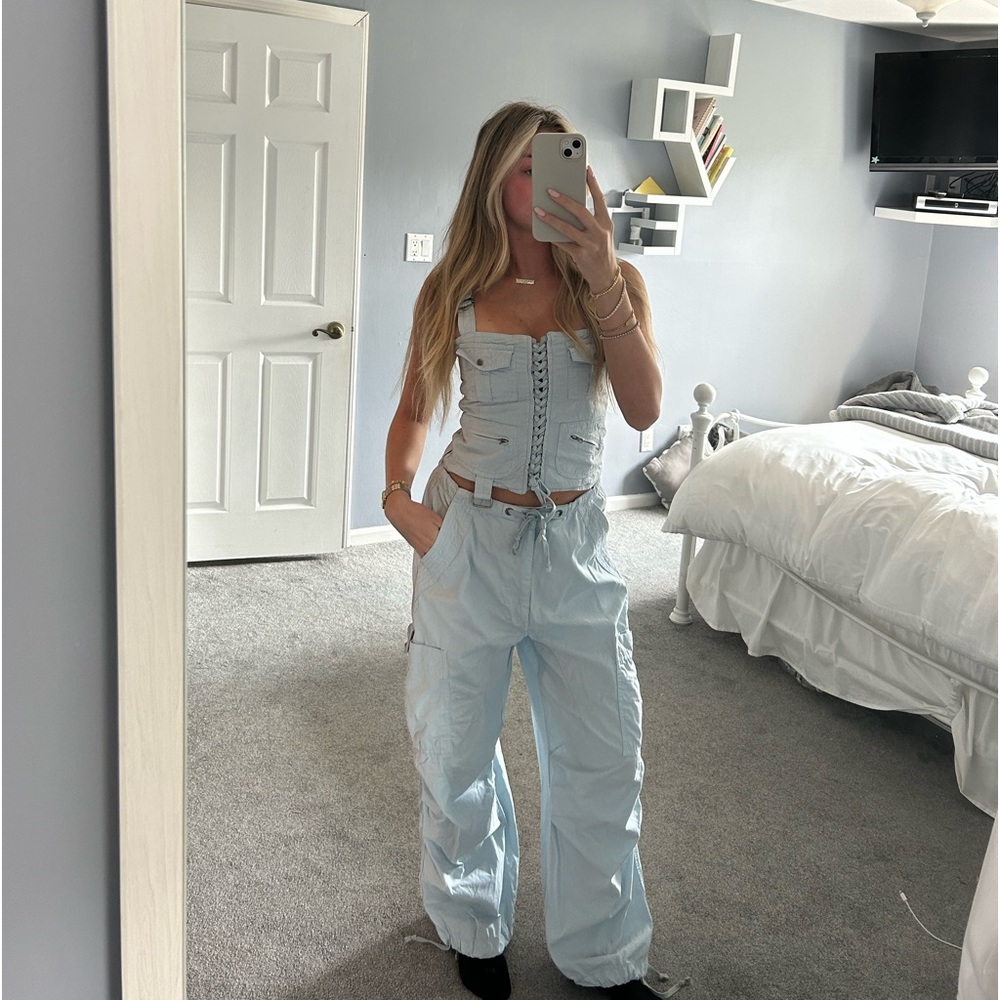 JADED LONDON BABY BLUE CARGO SET